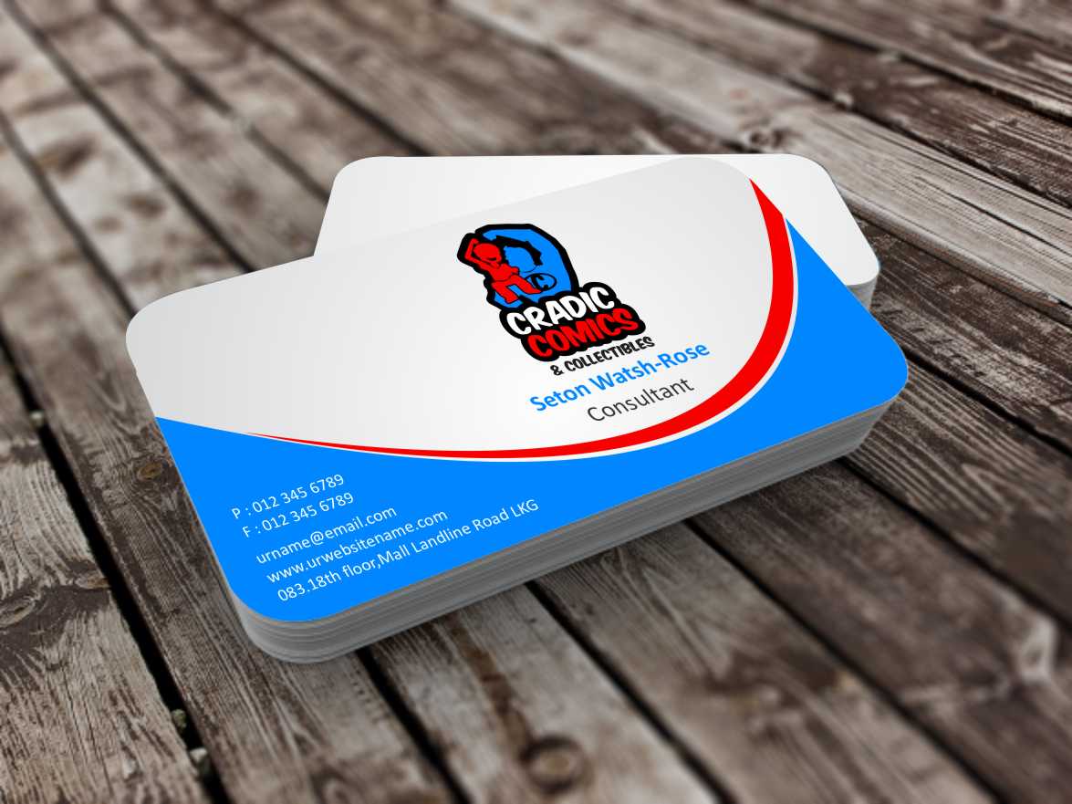 Visitenkarten-Design von szabist für Cradic Comics and Collectibles | Design #5408857