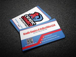 Business Card Design by khadija7xyz for Cradic Comics and Collectibles | Design #5396413