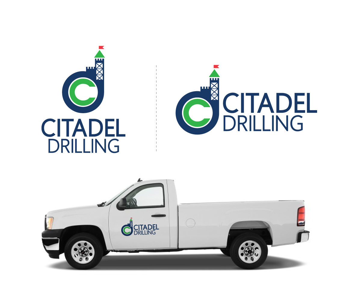 Logo Design by Frontino graphic studio for Citadel Drilling Ltd. | Design #1500583