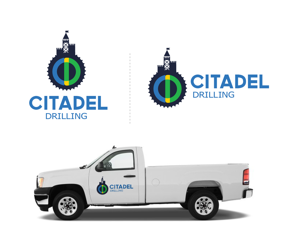 Logo Design by Frontino graphic studio for Citadel Drilling Ltd. | Design #1500594