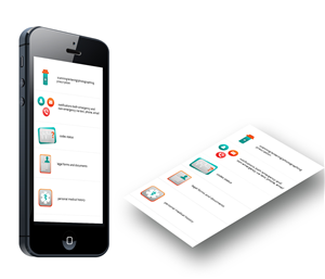Personal Medical Records App | App Design by fueldesignyard
