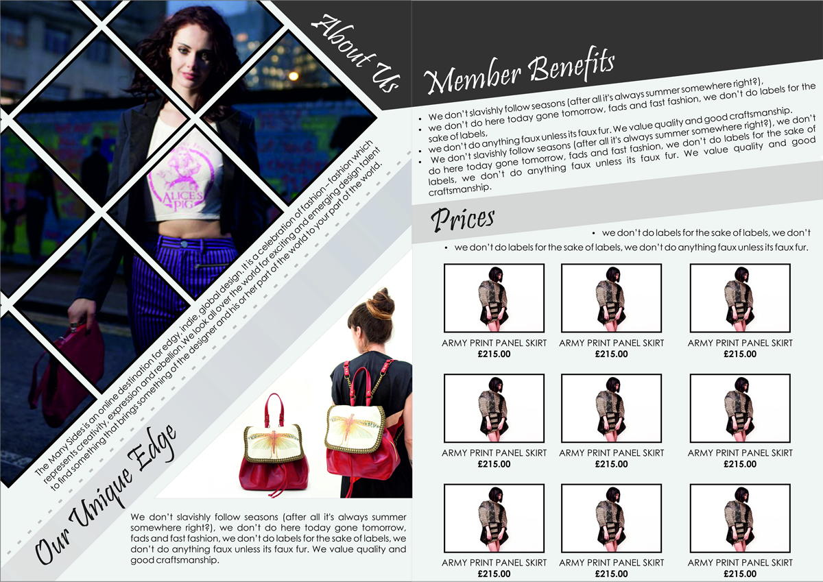 Brochure Design by Joy16589 for this project | Design #5449442