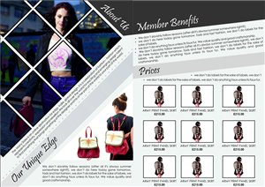 Diseño de Brochure por Joy16589 para este proyecto | Diseño: #5449442