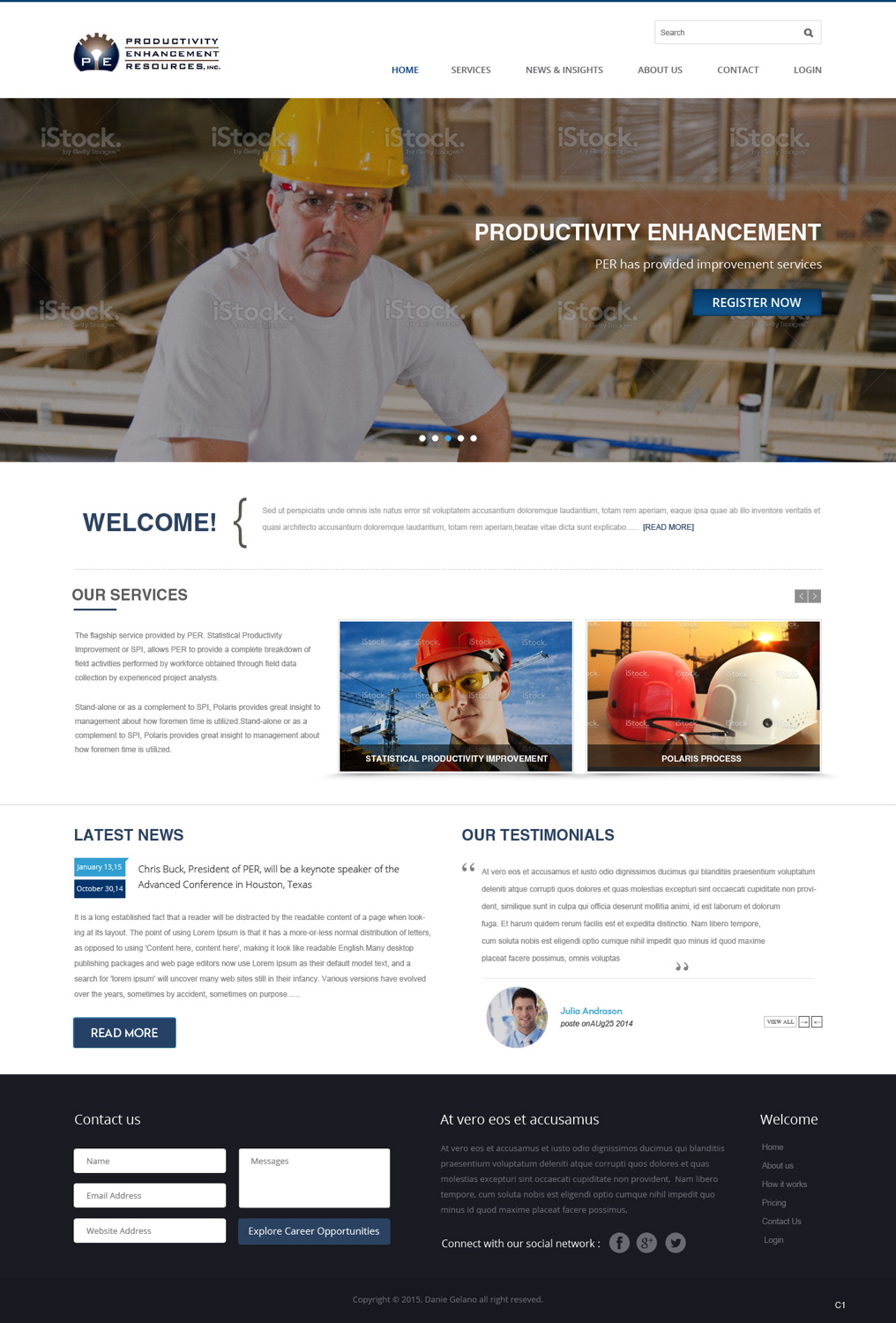 Web Design by pb for this project | Design #5434243