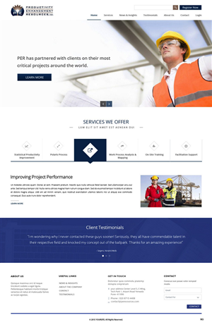Diseño Web por pb para este proyecto | Diseño: #5434267