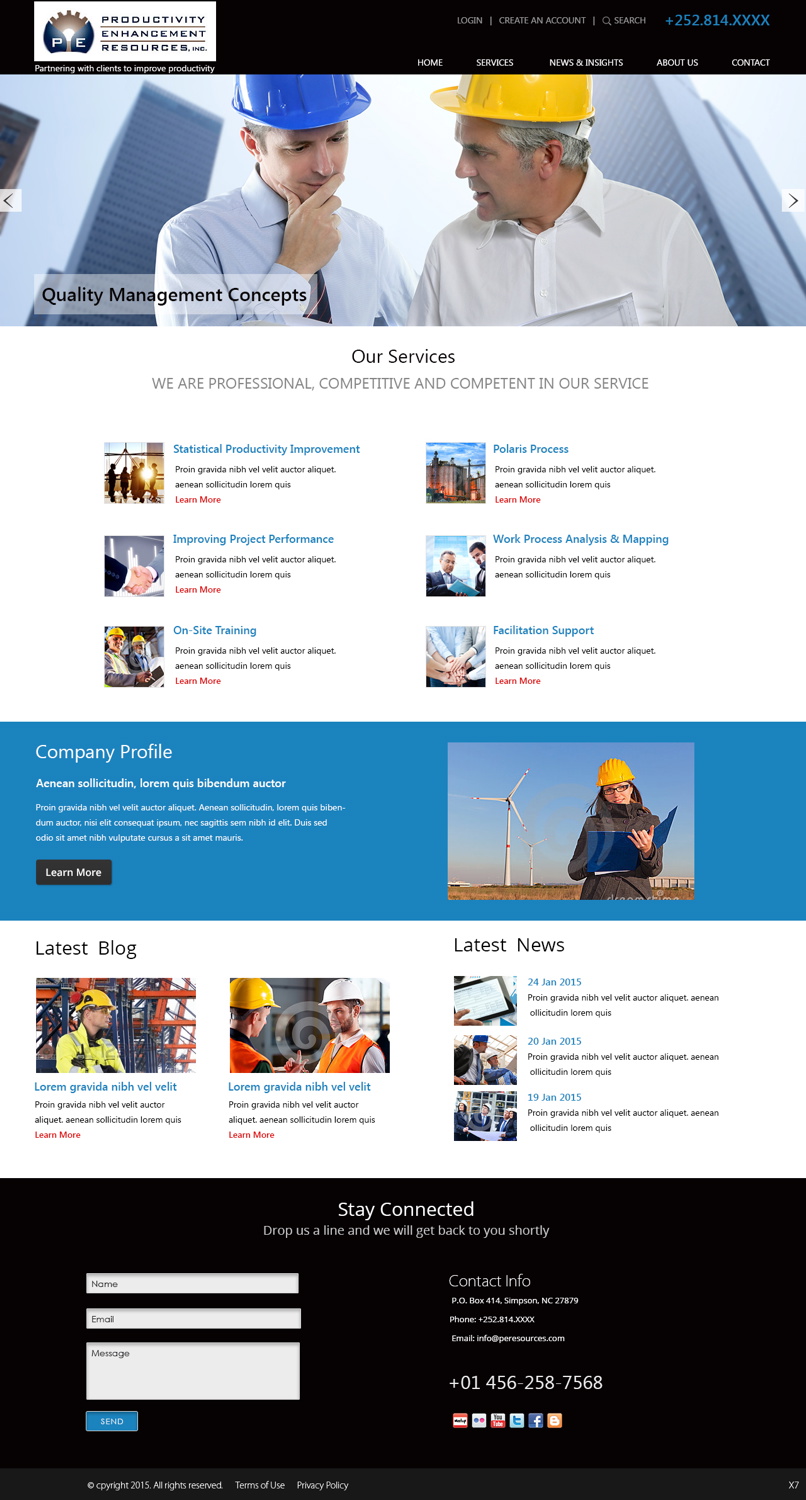 Web Design by pb for this project | Design #5434304