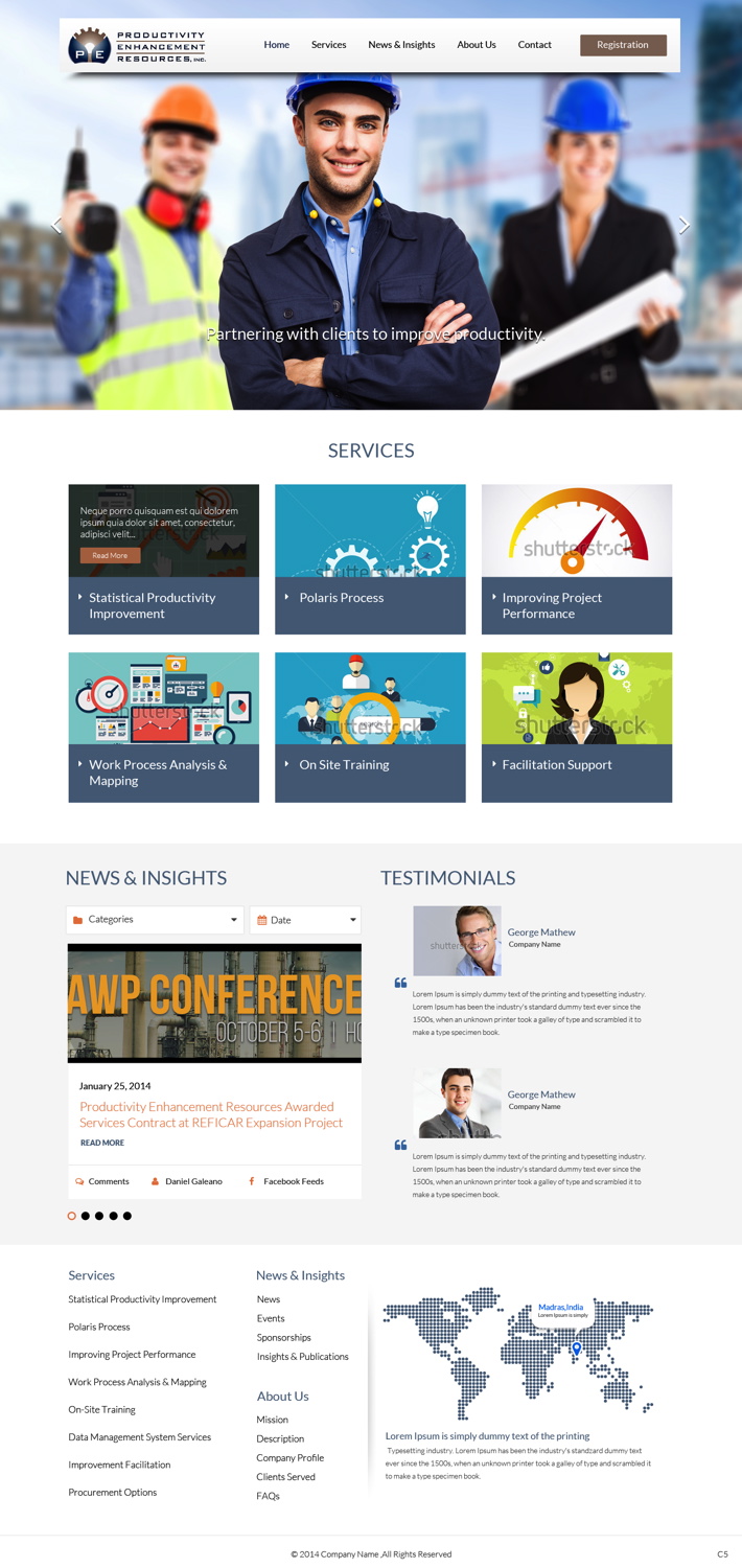 Web Design by pb for this project | Design #5443035