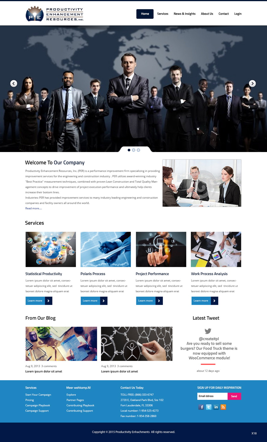 Web Design by pb for this project | Design #5443041