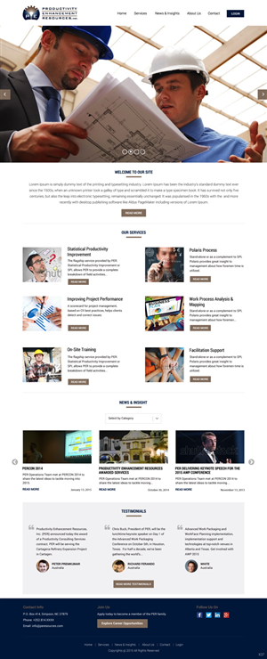 Diseño Web por pb para este proyecto | Diseño: #5443044