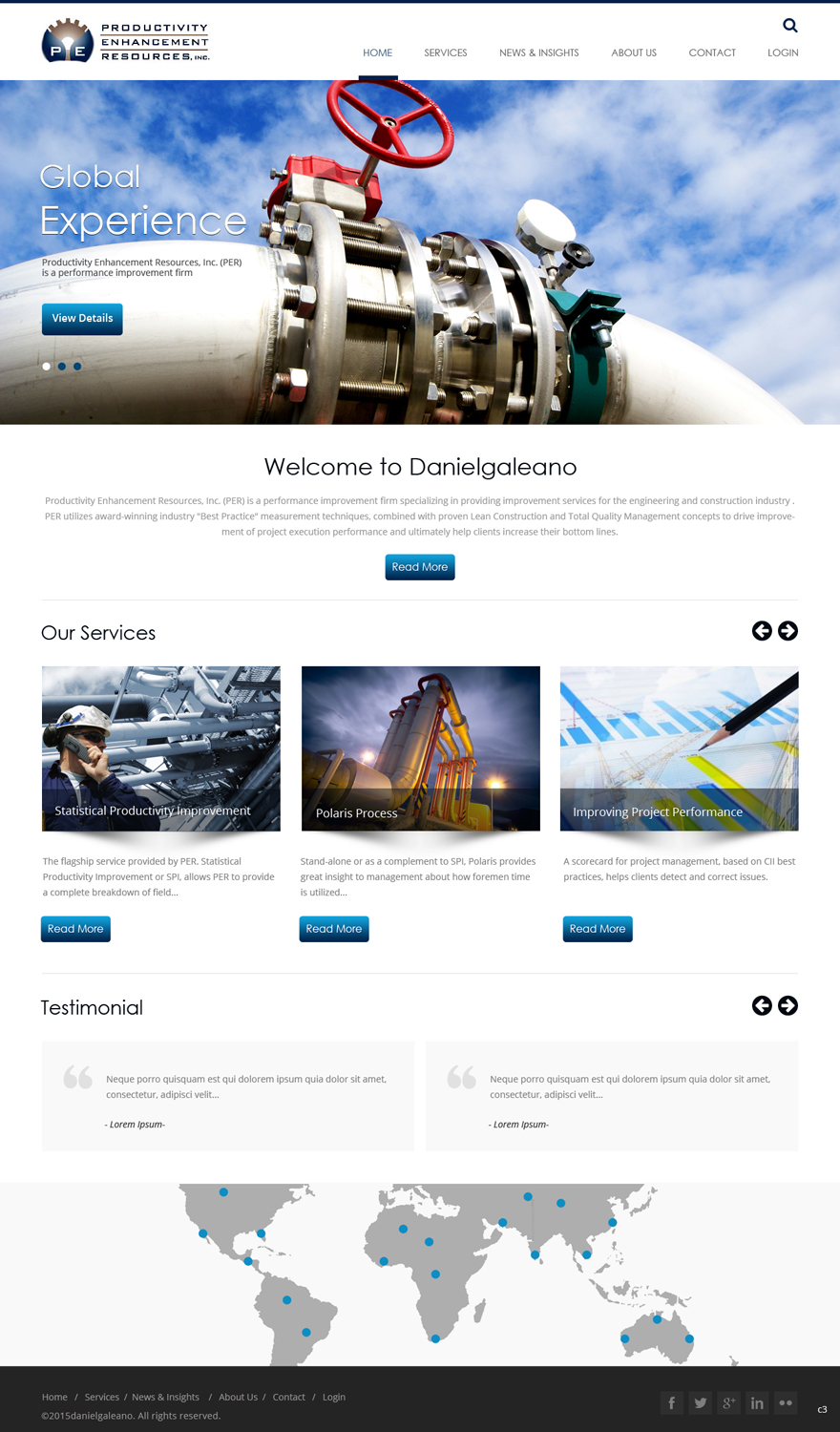 Web Design by pb for this project | Design #5469572