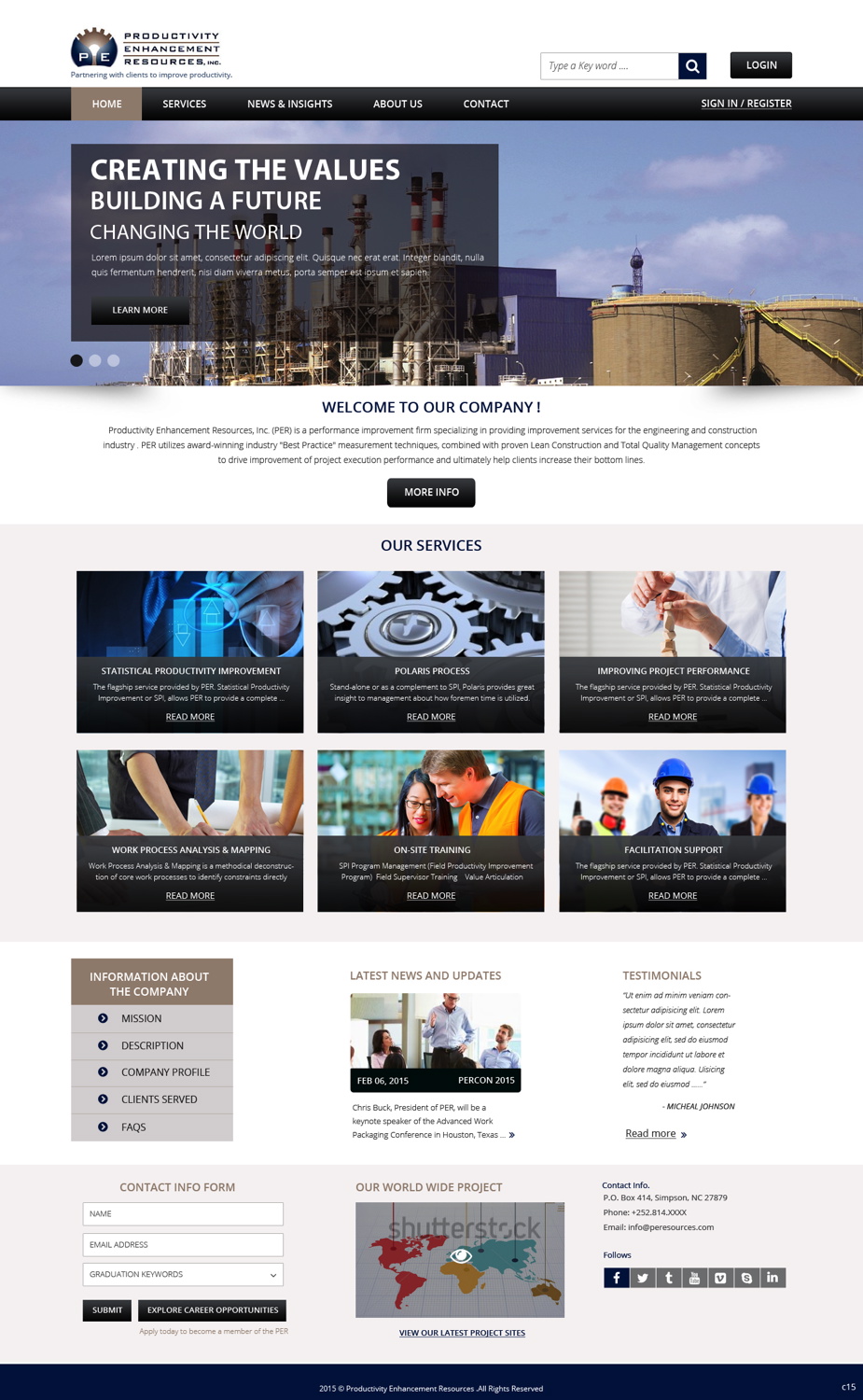 Diseño Web por pb para este proyecto | Diseño #5469786