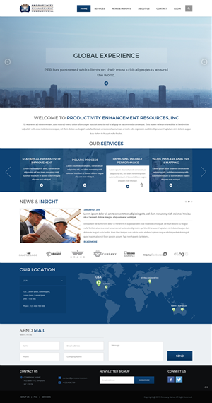 Web Design by pb for this project | Design #5489985