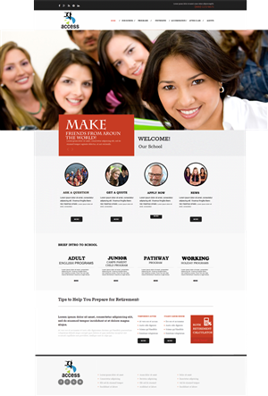 Wordpress Design by Nikomen for this project | Design: #5426691