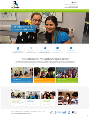 Wordpress Design by pb for this project | Design: #5393916