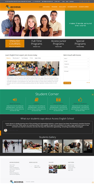 Wordpress Design by DesignLab for this project | Design: #5456160