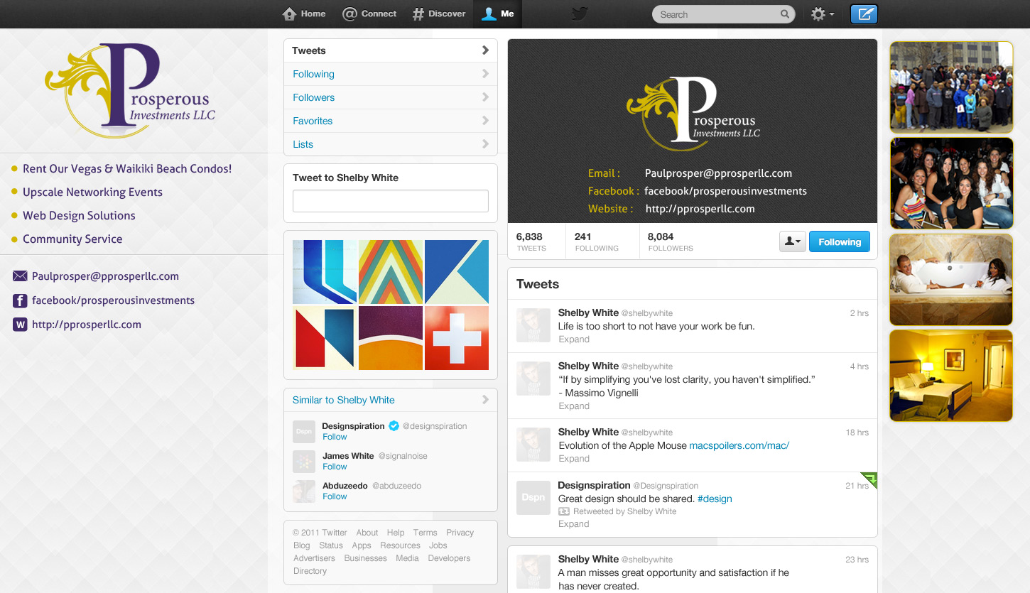 Design Twitter par Best Design Hub pour Prosperous Investments, LLC | Design #1497086