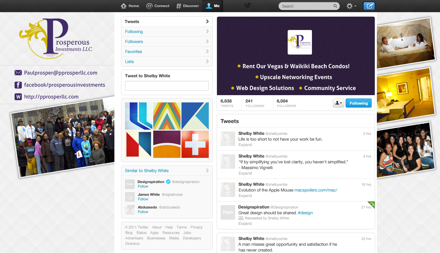 Diseño de Twitter por Best Design Hub para Prosperous Investments, LLC | Diseño #1497136