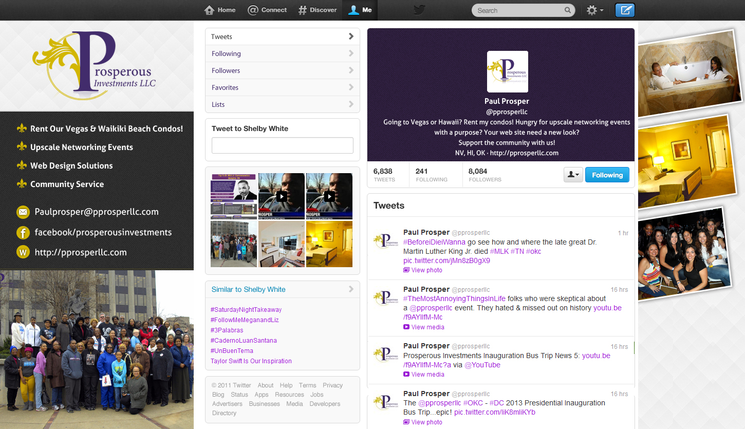 Diseño de Twitter por Best Design Hub para Prosperous Investments, LLC | Diseño #1498711