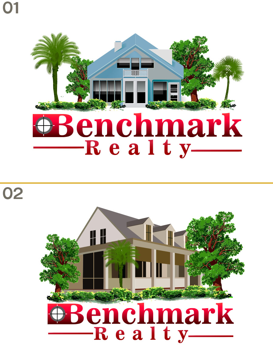Logo Design by 99zoom for Benchmark Realty | Design #5473645