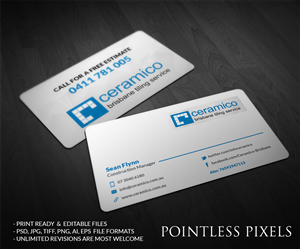Business Card Design by Pointless Pixels India for this project | Design: #5403861