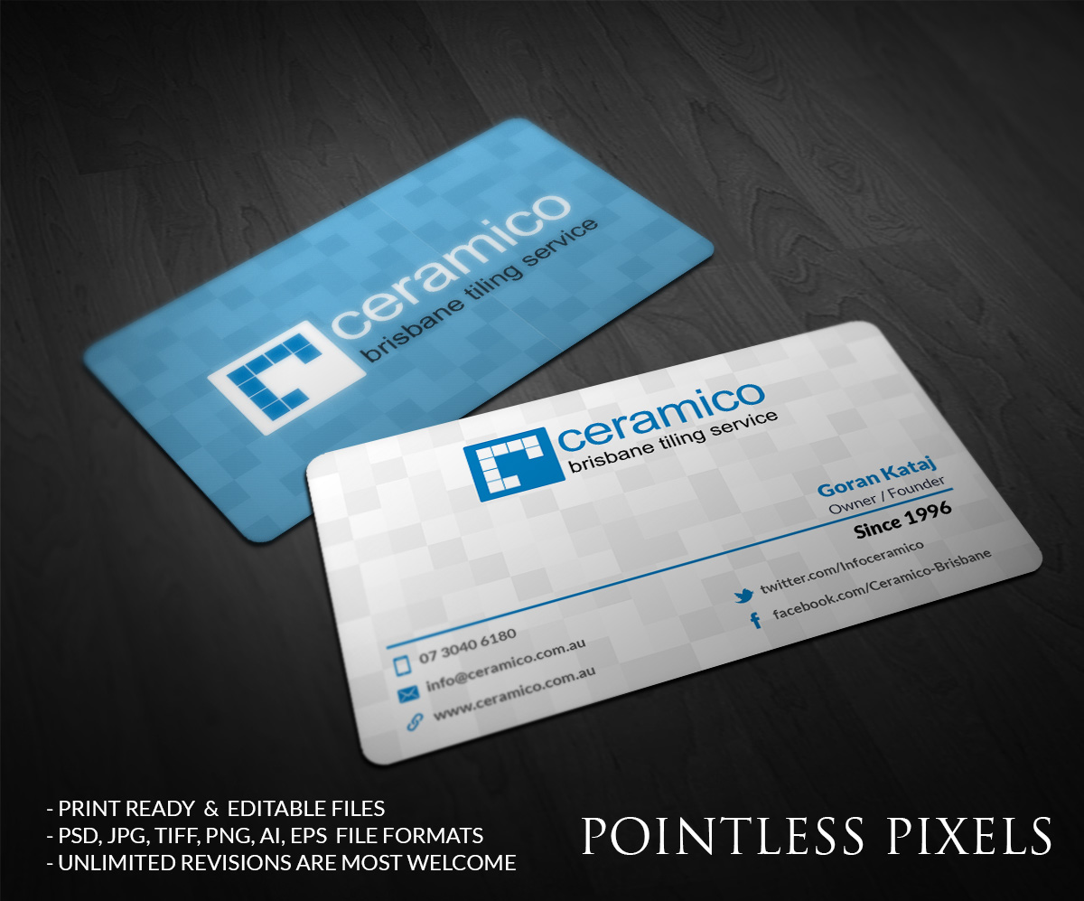Business Card Design by Pointless Pixels India for this project | Design #5406819