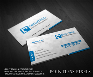 Diseño de Tarjeta de Presentación por Pointless Pixels India para este proyecto | Diseño: #5407998