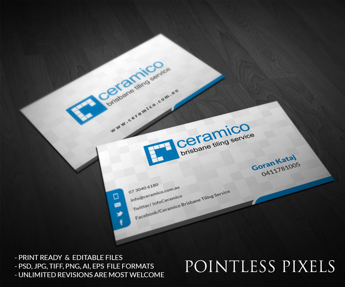 Diseño de Tarjeta de Presentación por Pointless Pixels India para este proyecto | Diseño: #5457619