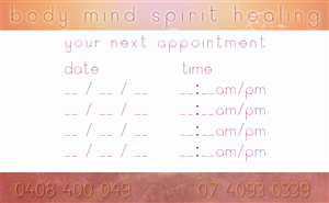 Business Card Design by Clare_s24 for this project | Design: #1505691