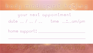 Business Card Design by Clare_s24 for this project | Design: #1534480