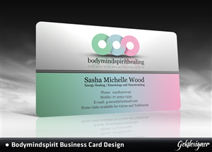 bodymindspirithealing - healing business promotion | Business Card Design by gekgrfx