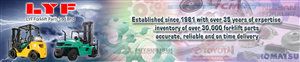 Forklift Parts Supplier needs banner ad design that stands out from others! | Banner-Design von NILDesigns