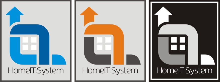 Logo Design by Henry Suterli for HomeIT.systems | Design #5404911