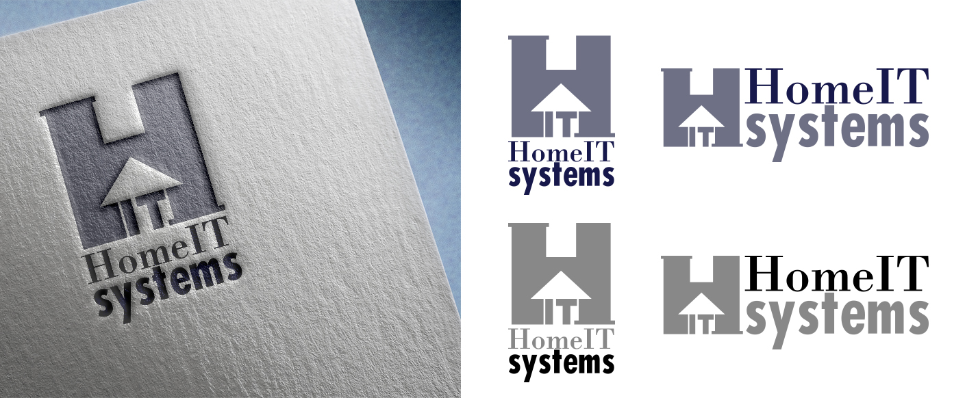 Logo Design by Njik for HomeIT.systems | Design #5432531