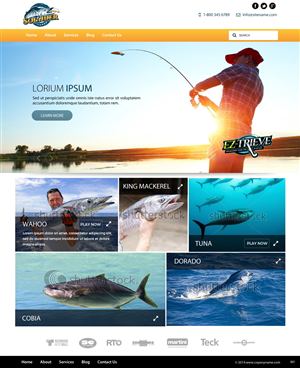 Web-Design von pb für Sounder Lure Company, LLC | Design: #5412423