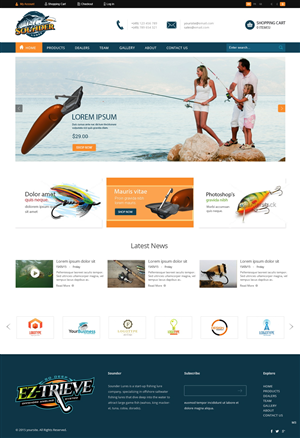 Web-Design von pb für Sounder Lure Company, LLC | Design: #5412435