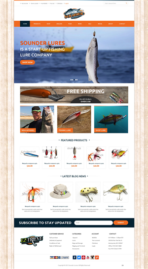 Web-Design von pb für Sounder Lure Company, LLC | Design: #5412437