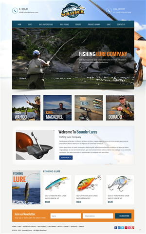 Web-Design von pb für Sounder Lure Company, LLC | Design: #5412445