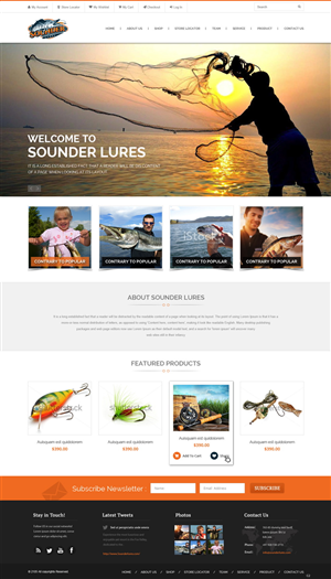 Web-Design von pb für Sounder Lure Company, LLC | Design: #5412447
