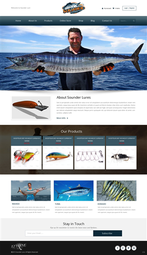 Web-Design von pb für Sounder Lure Company, LLC | Design: #5412451