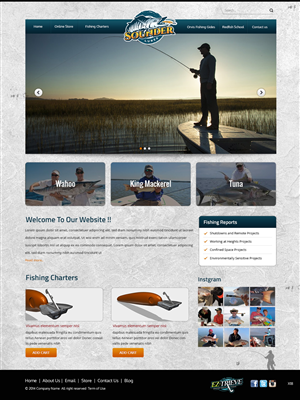 Web-Design von pb für Sounder Lure Company, LLC | Design: #5412458