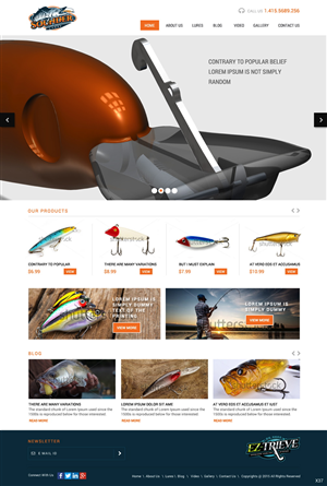 Web-Design von pb für Sounder Lure Company, LLC | Design: #5412461