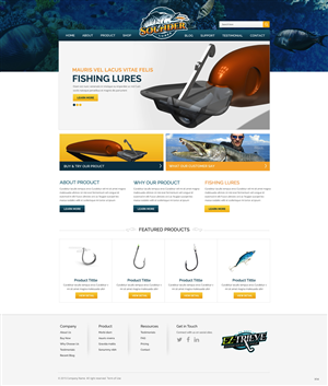 Web-Design von pb für Sounder Lure Company, LLC | Design: #5412468