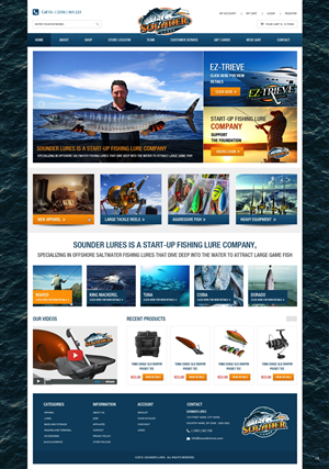 Web-Design von pb für Sounder Lure Company, LLC | Design: #5419342