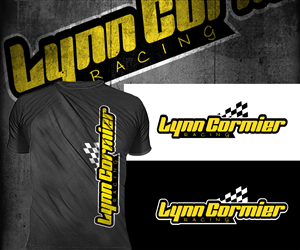 Lynn Cormier Racing  or  LCR | Logo Design by TRHZ
