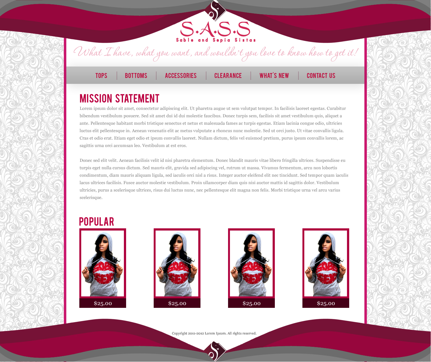 Web Design par AngstyG pour ce projet | Design #283317
