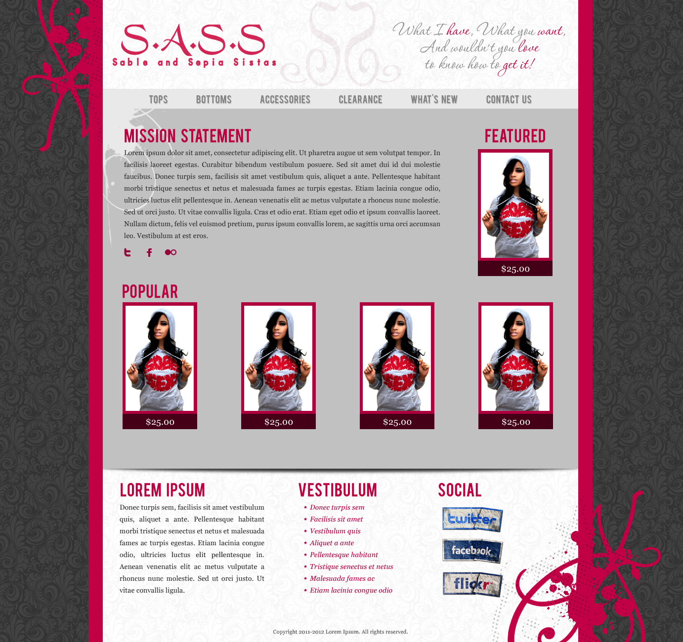 Web Design par AngstyG pour ce projet | Design #283359
