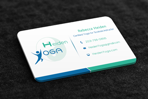 Yoga for Scoliosis business card/logo design | Design de Carte de Visite par Stream Graphics