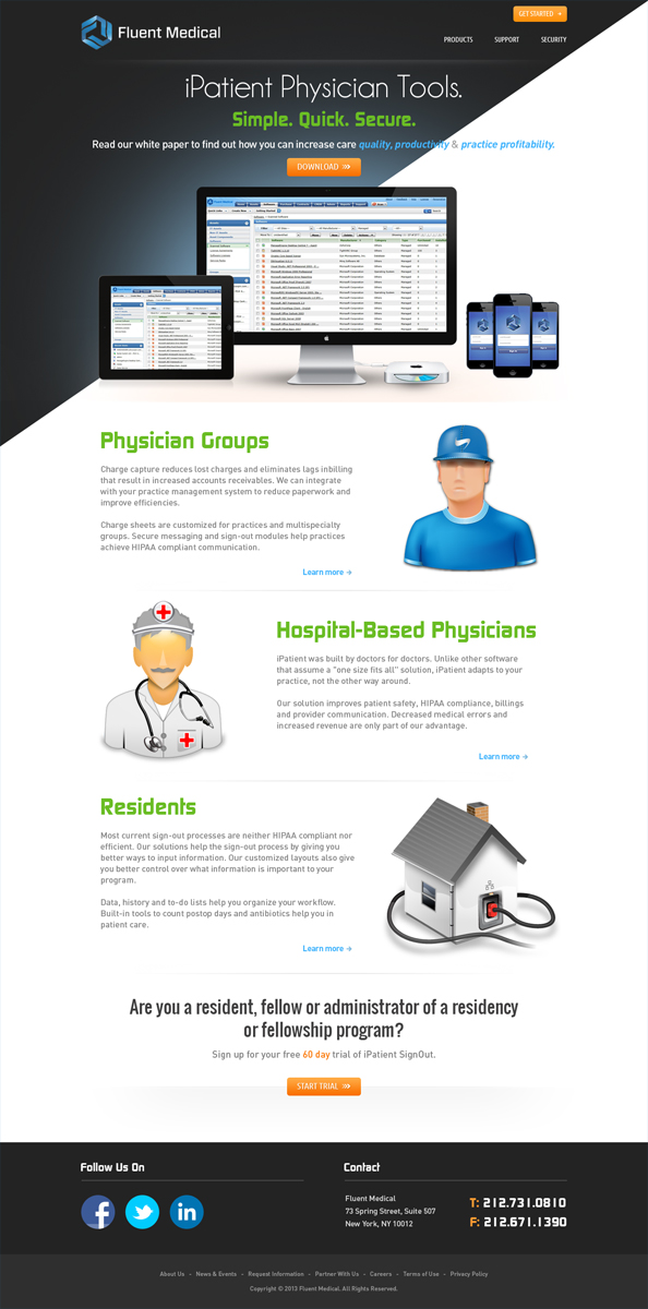 Diseño Web por Mayank Patel para este proyecto | Diseño #1514624
