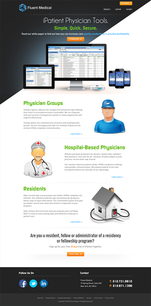 Web Design by Mayank Patel for this project | Design: #1514624