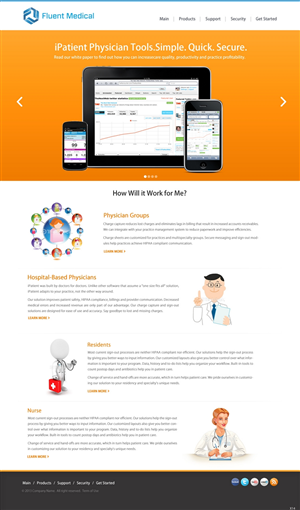 Web Design by pb for this project | Design: #1496868